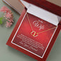 To My Wife , Soulmate, All that I am, Everlasting Love Necklace