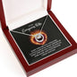 To My Gorgeous Wife, Soulmate, Lucky In Love Necklace