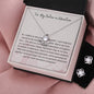 To My Partner in Adventure, Love Knot Necklace , Earring Set