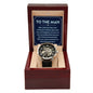 To The Man, Men's Openwork Watch