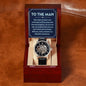 To The Man, Men's Openwork Watch