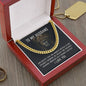 To My Husband, Cuban Link Chain