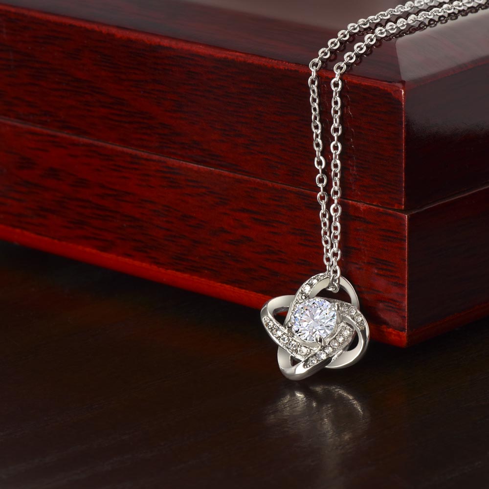 To My Wife, Love Knot Necklace