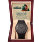 To My Husband, Wooden Watch
