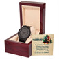 To My Husband, Wooden Watch