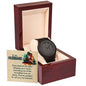 To My Husband, Wooden Watch