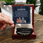 To My Husband, Love You Forever Bracelet