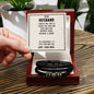 To My Husband, Soulmate, Love Forever Bracelet.