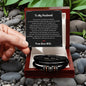 To My Husband, Soulmate,, Love you Forever Bracelet