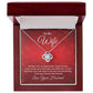 To My Wife, Love Knot Necklace