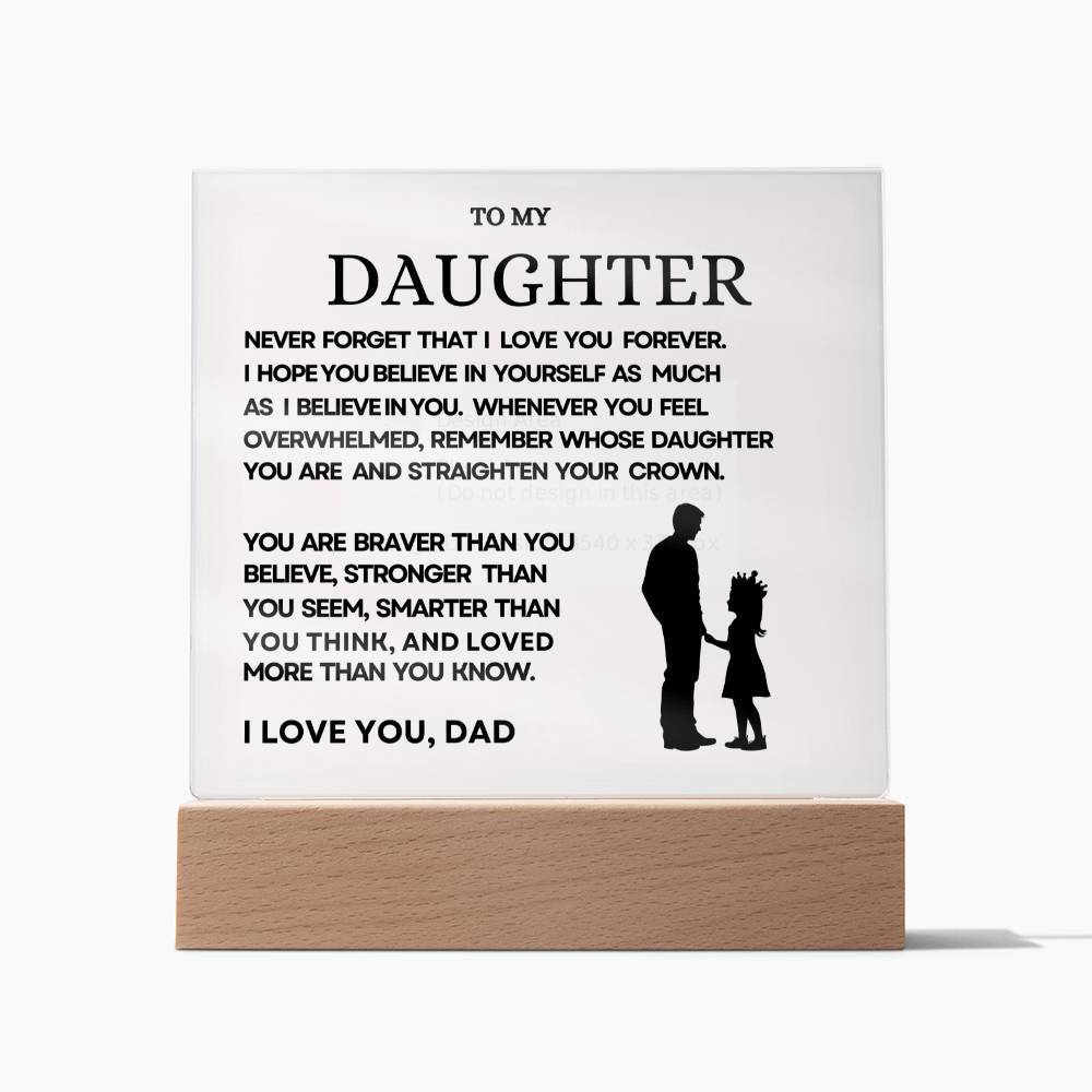 To My Daughter